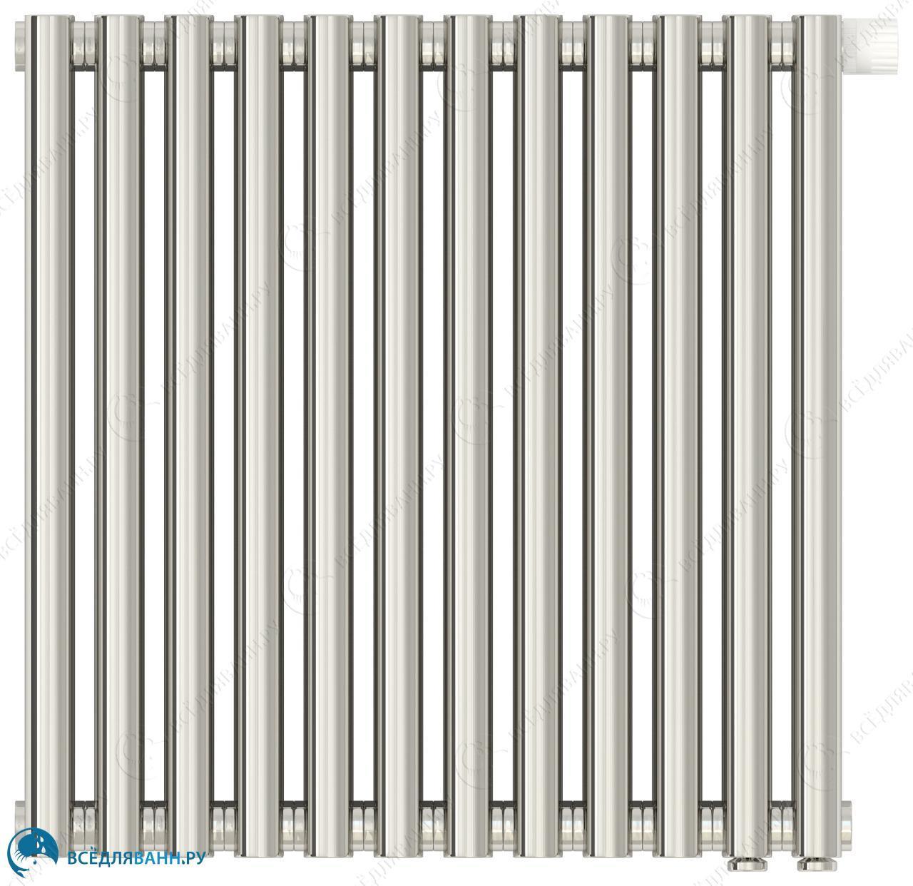 Радиатор из нержавеющей стали Сунержа Эстет-00 EU50 50х54 см, 12 секций