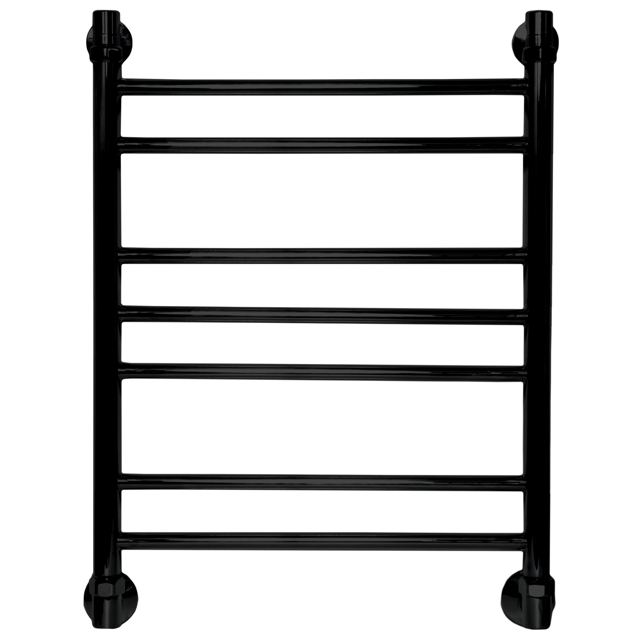 Полотенцесушитель водяной Ника CLASSIC ЛП Г2 600x500 RAL9005 черный матовый