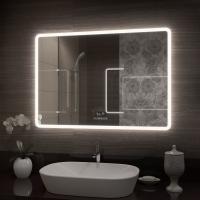 Зеркало Континент Demure LED 1000х700 с многофункциональной панелью, подогревом и часами