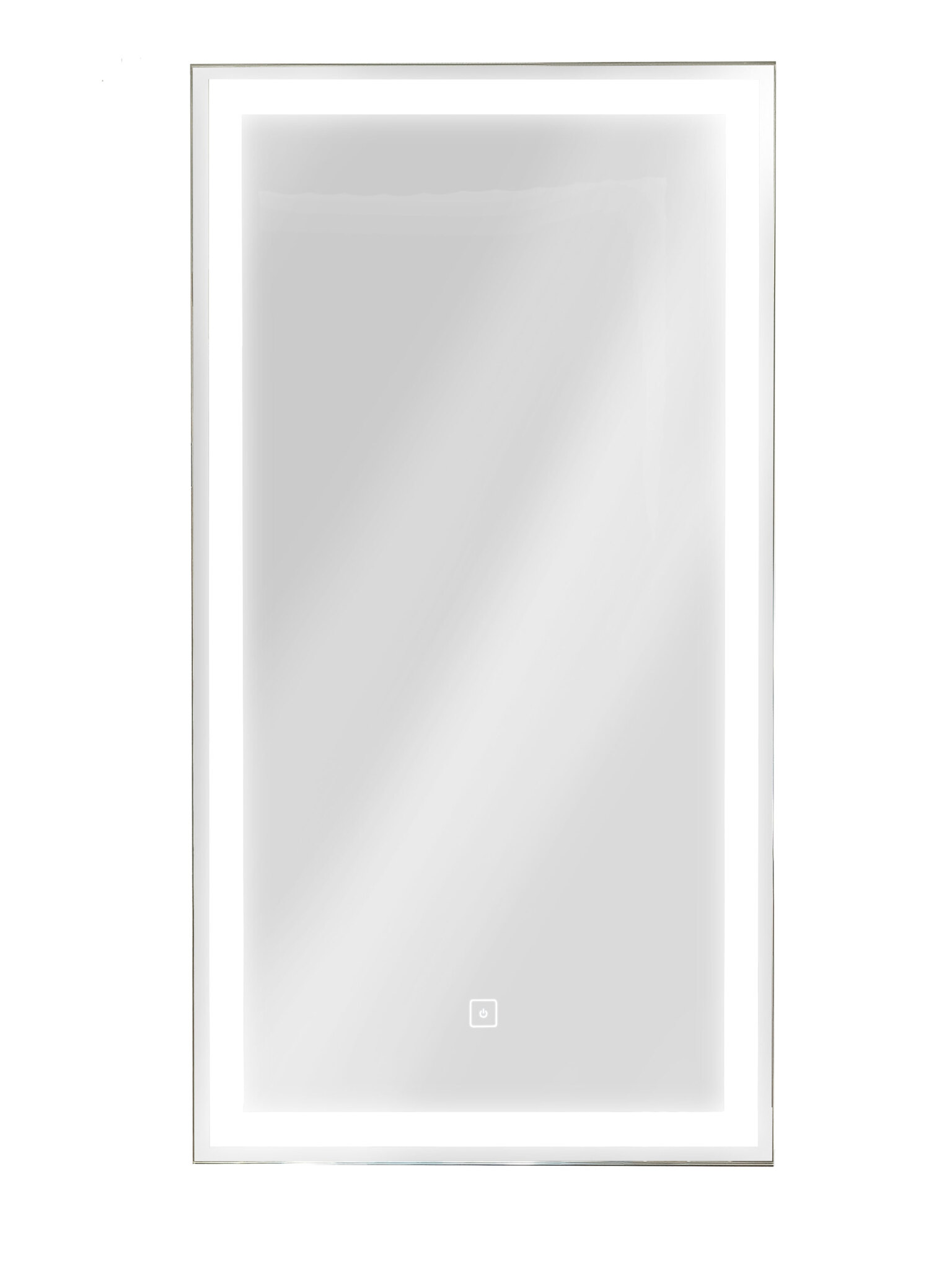 Зеркало-шкаф Континент Mirror Box black Led 350х650 левый