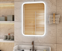 Зеркало Континент Glamour LED 500х700 c подсветкой