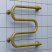 Полотенцесушитель водяной Ника SIMPLE М-обр. 500x600 без полки бронза