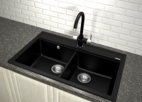 Кухонная мойка Florentina ЛИПСИ 820 Антрацит