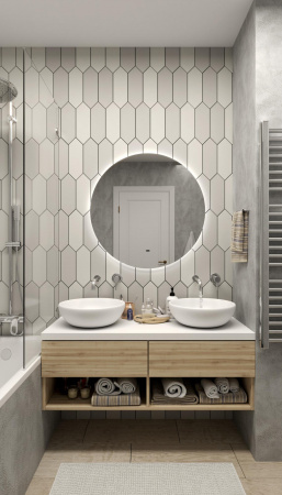 Зеркало Континент Ajour D 900 с бесконтактным сенсором