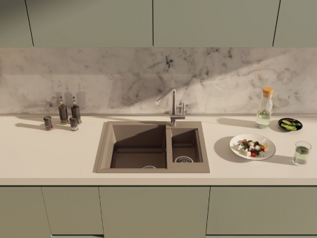 Смеситель для кухонной мойки Omoikiri Akashi OAK-CR-35, хром