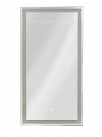 Зеркало-шкаф Континент Mirror Box black Led 350х650 правый