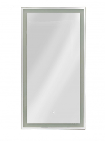 Зеркало-шкаф Континент Mirror Box black Led 350х650 левый