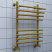 Полотенцесушитель водяной Ника BAMBOO ЛБ-3 800x600 бронза