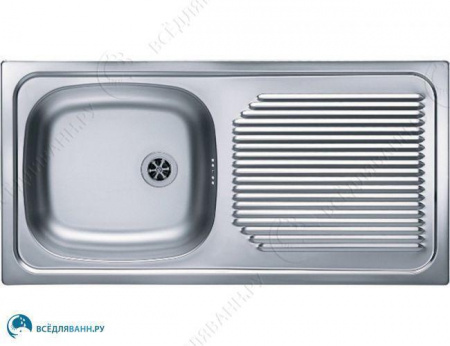 Кухонная мойка Alveus BASIC 60 NAT-60 1008843 с сифоном