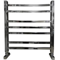 Полотенцесушитель водяной Ника MODERN ЛМ-5 600x500 с вентилями (комплект люкс)