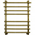 Полотенцесушитель водяной Ника BAMBOO ЛБ-3 800x600 бронза