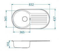 Кухонная мойка Alveus FORM 40