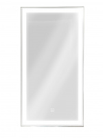 Зеркало-шкаф Континент Mirror Box black Led 350х650 левый