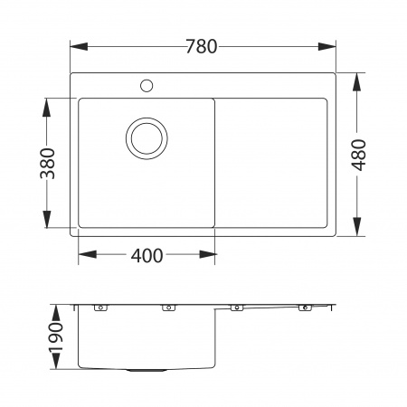 Кухонная мойка Alveus QUARTO 30