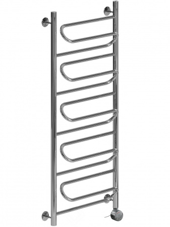 Полотенцесушитель электрический Ника CURVE ЛZ 1200x500 правый тэн