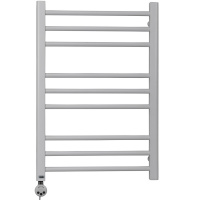 Полотенцесушитель GROIS Barcod GR-011 500х800 П9 (3+3+3) RAL9003 белый матовый