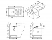 Кухонная мойка Alveus ELEGANT 30