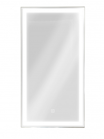 Зеркало-шкаф Континент Mirror Box black Led 350х650 правый