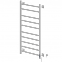 Полотенцесушитель Электрич.кабельный Ника STEP-2 100/50 RAL9016 белый матовый правый тэн
